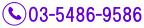 お問合せ03-5486-9586